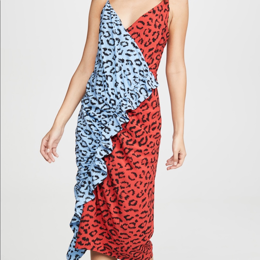 NWT —ALC Leopard Print Cocktail Dress